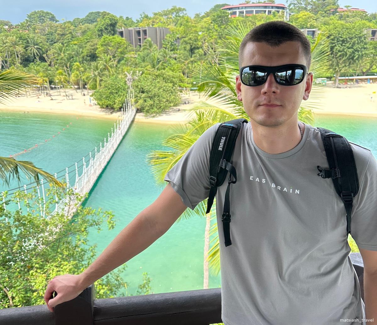 Пляжный отдых в Сентозе