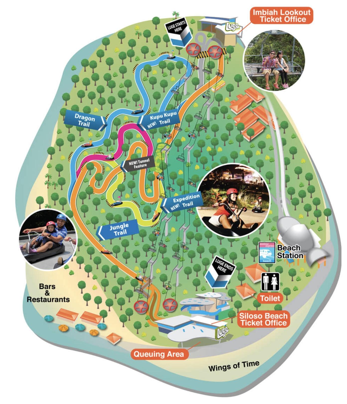 Skyline Luge схема