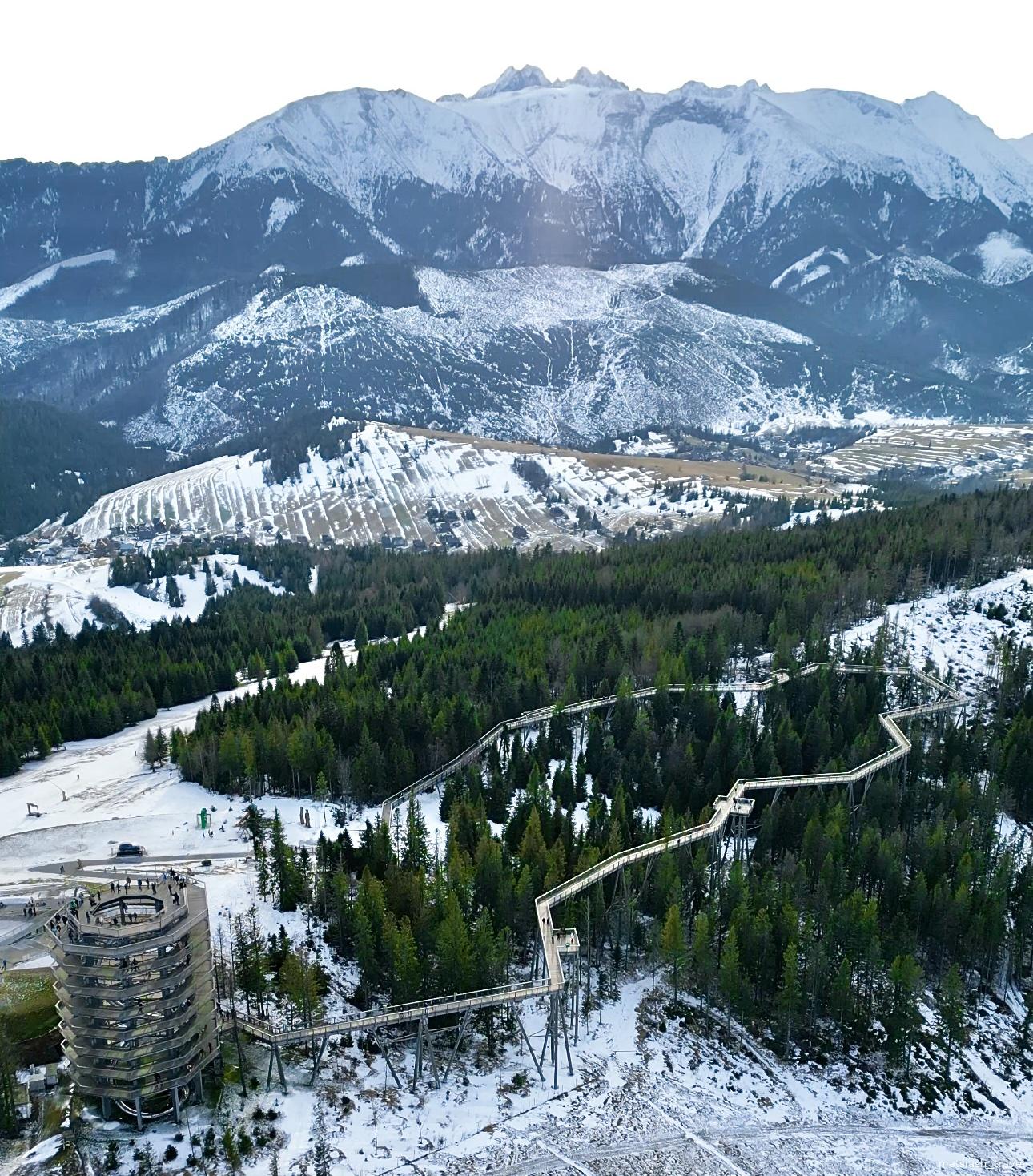 Вид на Treetop Bachledka